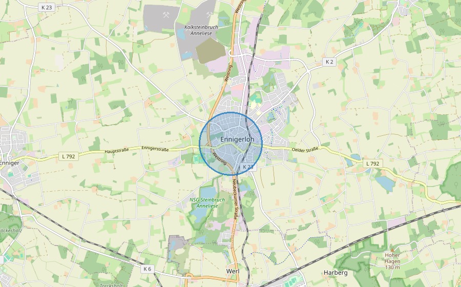 Lage Ennigerloh