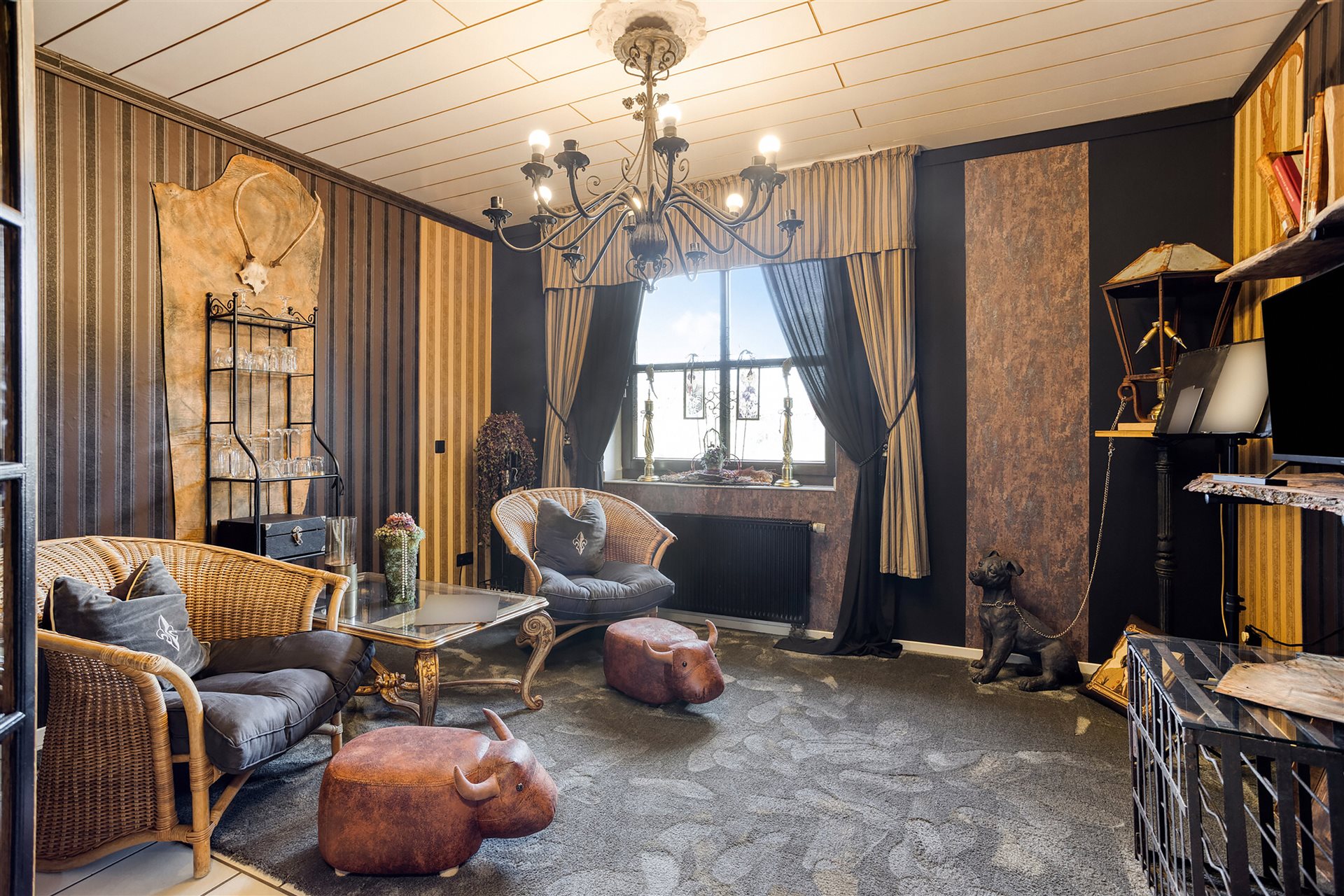 Zweifamilienhaus Coesfeld – Wohnzimmer mit individuellem Interieur