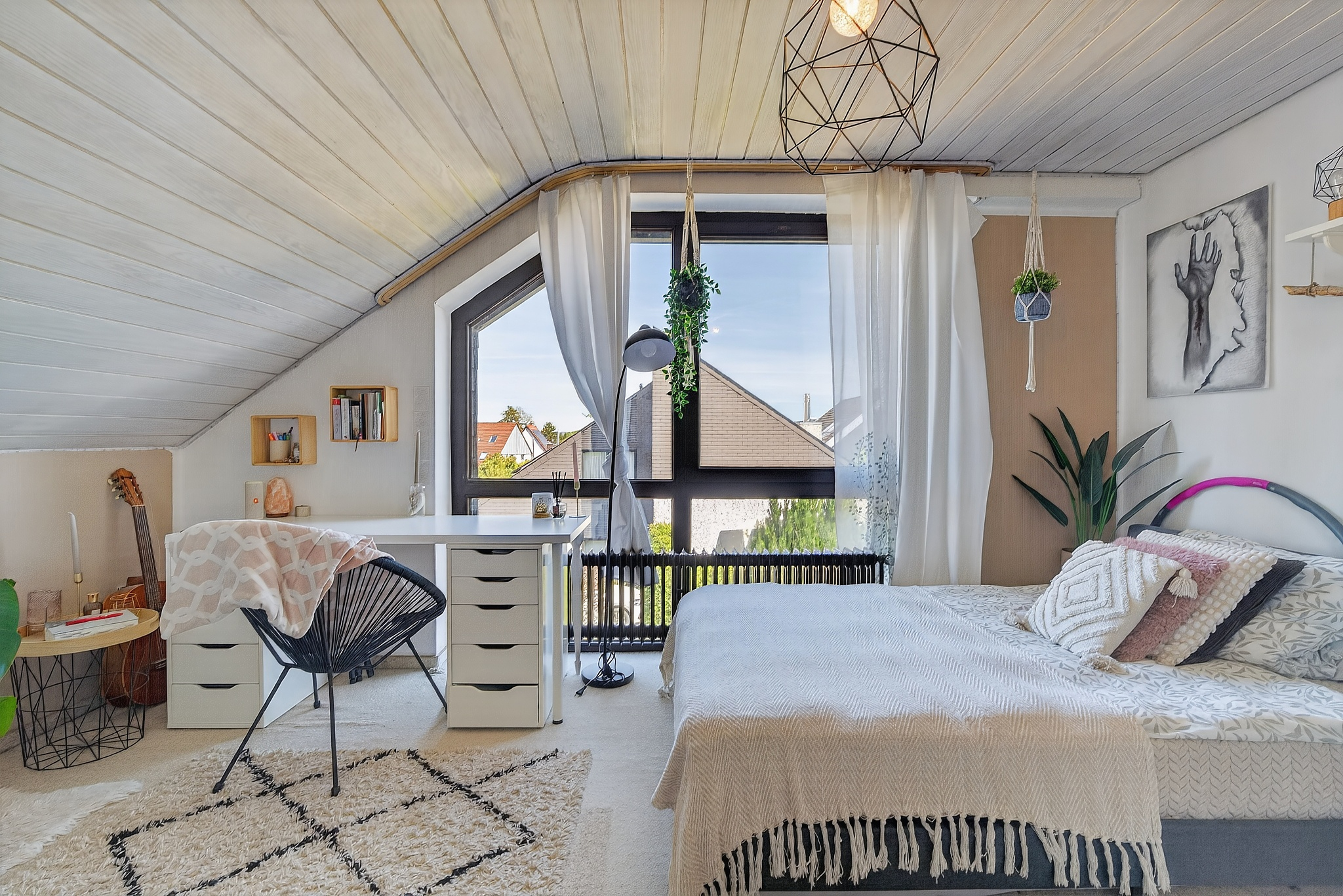 Einfamilienhaus Lemgo – Großzügige Terrasse mit angrenzendem Garten