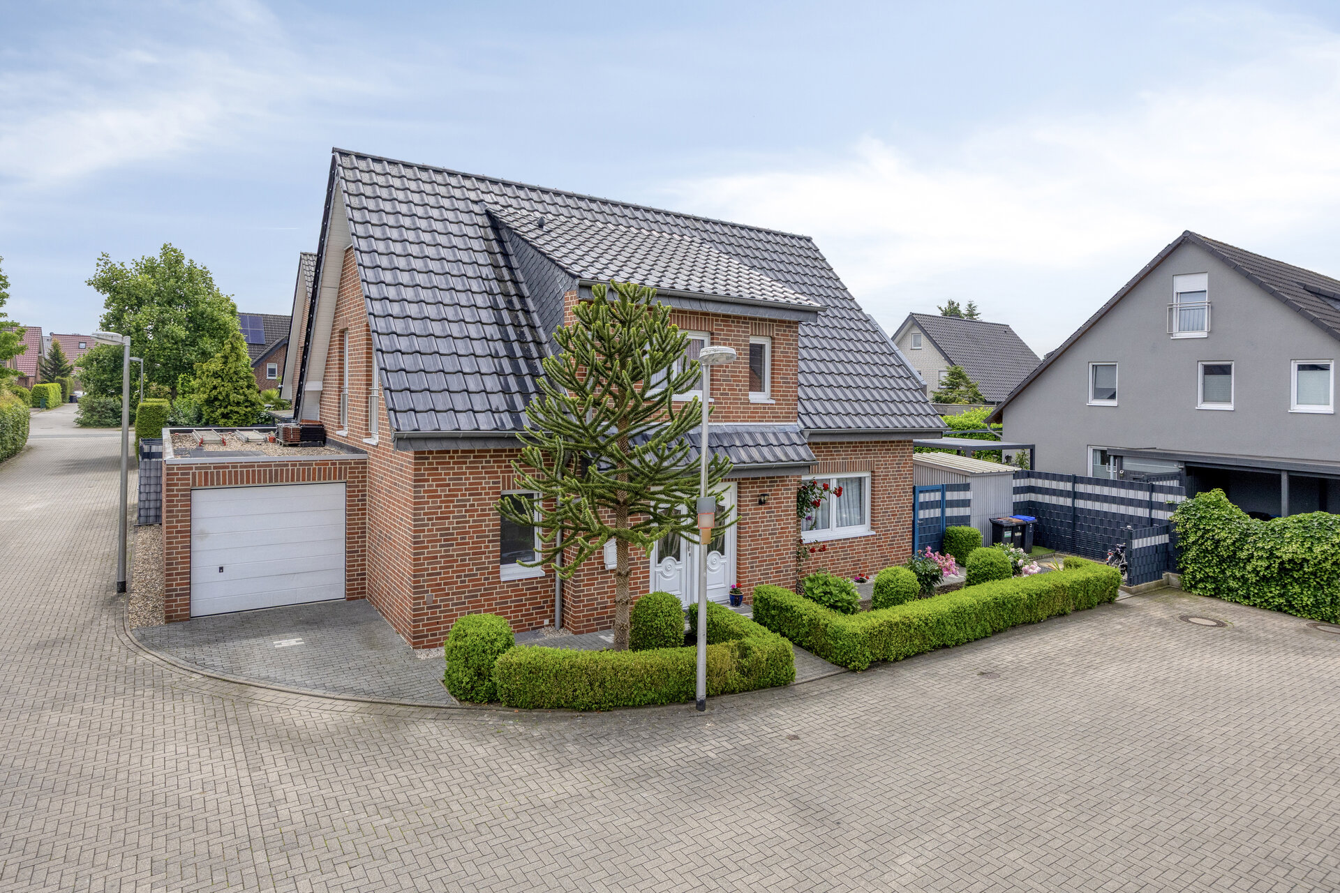 Einfamilienhaus Münster-Amelsbüren – Straßenansicht