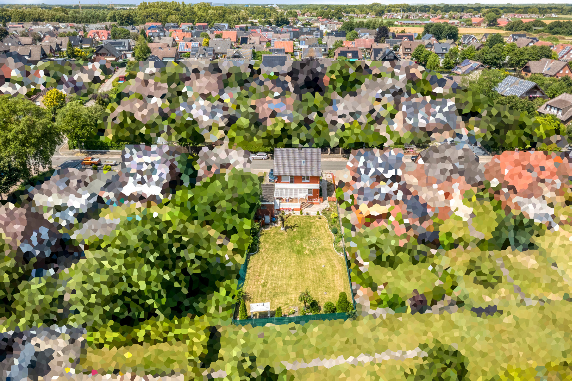 Einfamilienhaus Rheine-Eschendorf – großer Garten