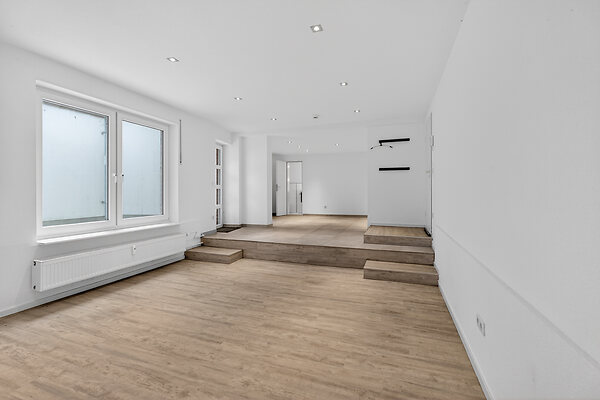 Helle Souterrain-Wohnung in Münster Martiniviertel mit Patio