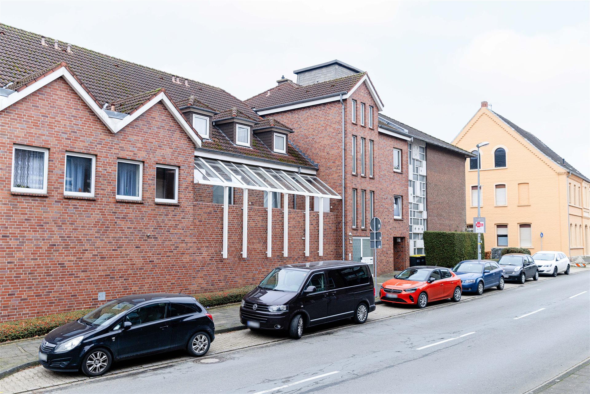 Mehrfamilienhaus Ennigerloh – Straßenseite Eingang