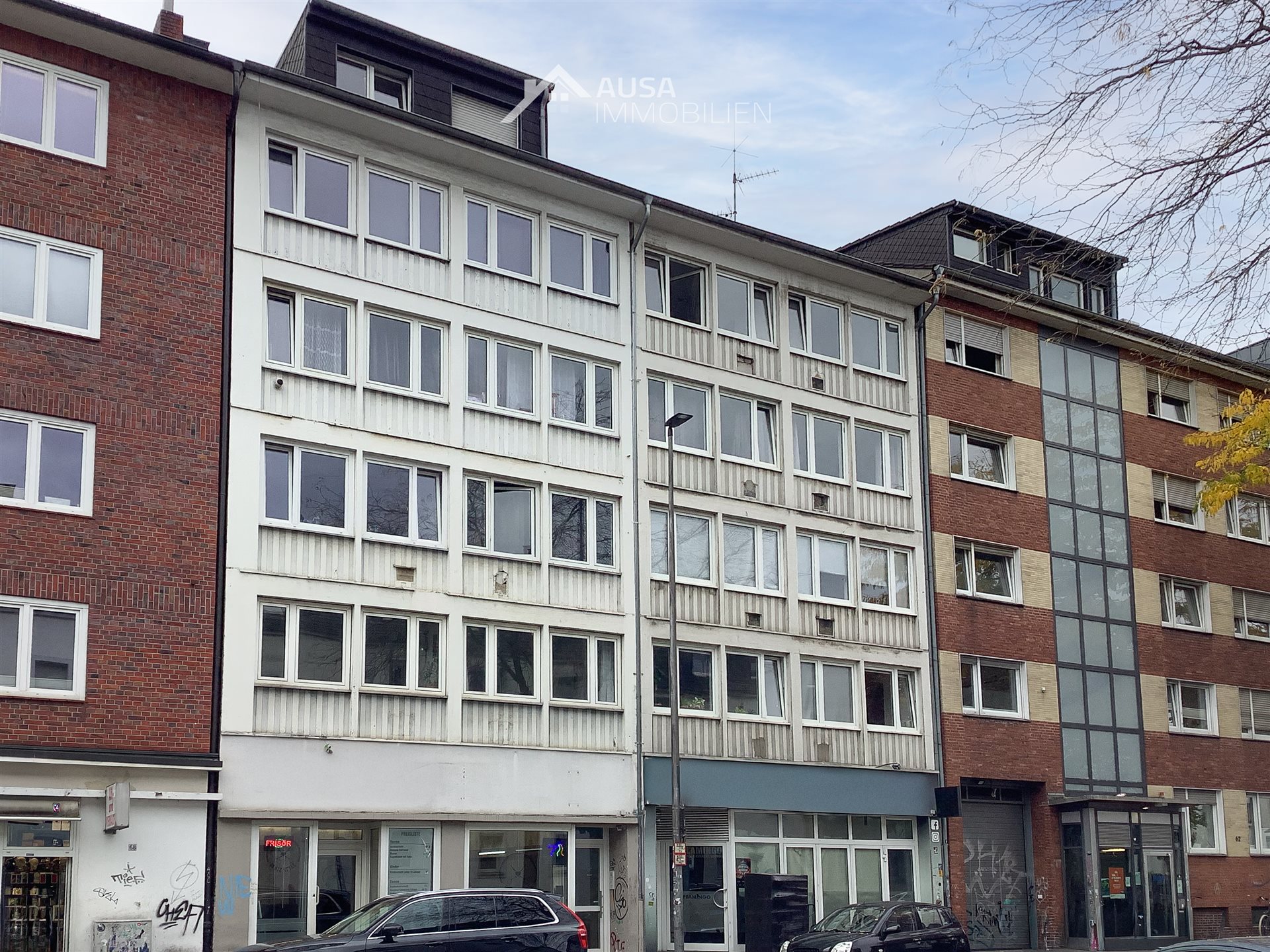Eigentumswohnungen Münster Zentrum – Außenansicht Mehrfamilienhaus