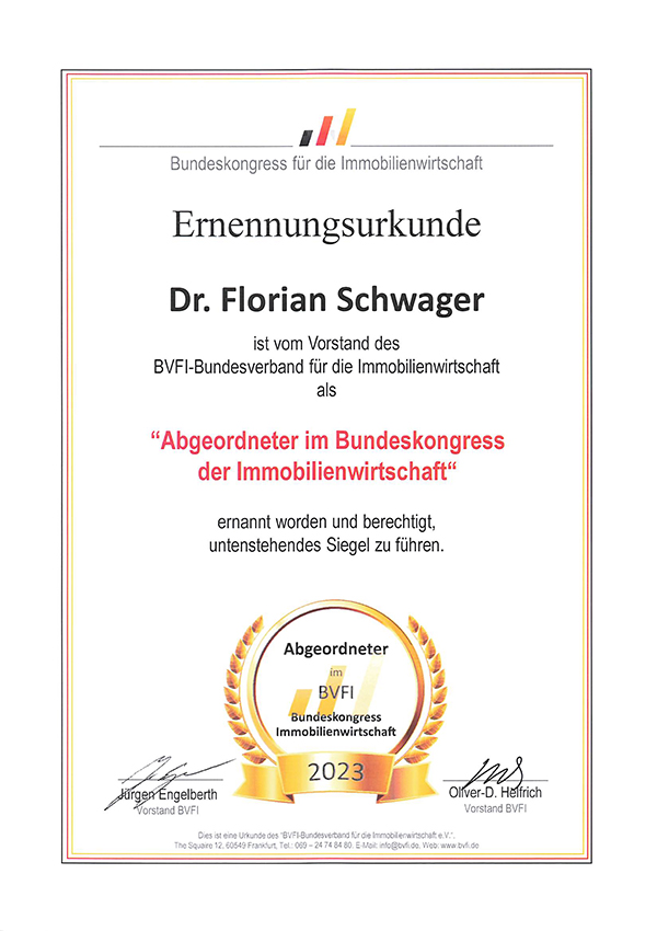 BVFI-Abgebordnetenernennung